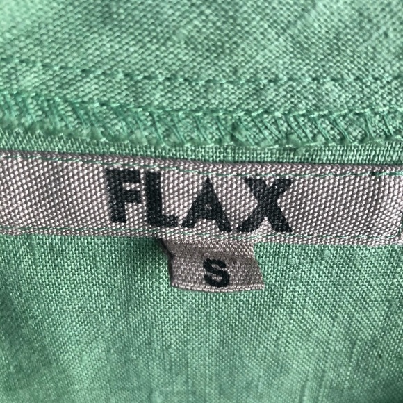 Flax Sage Green Linen Tunic 💚 - Picture 4 of 6